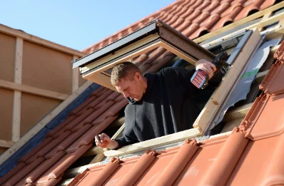 Pose de fenêtres de toit Velux à Bresdon